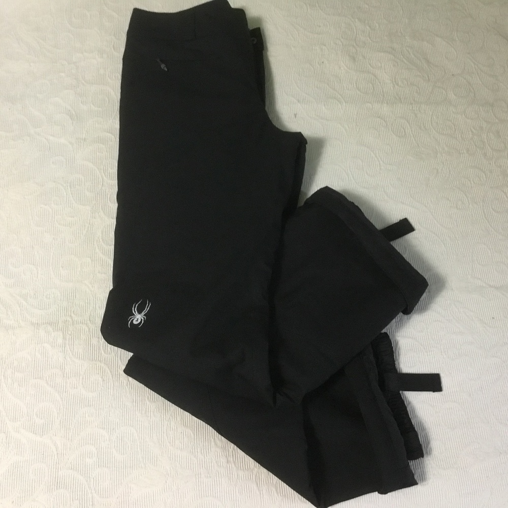 Spyder Black Thinsulate Ski Snowboard Winter Pants Women’s Size 6